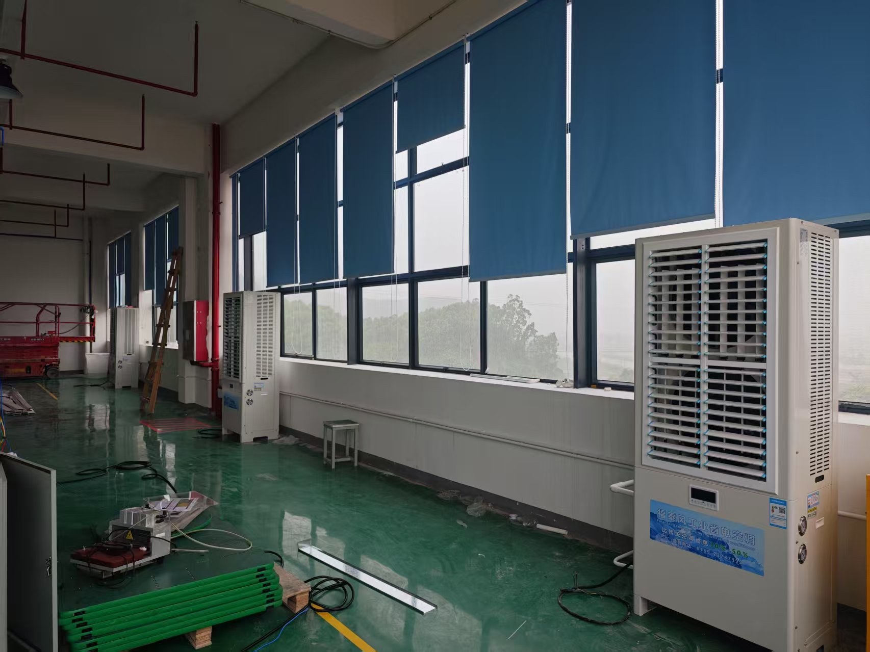 廠房降溫省電空調，破解工廠高…